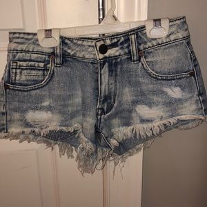 Blue Jean Shorts